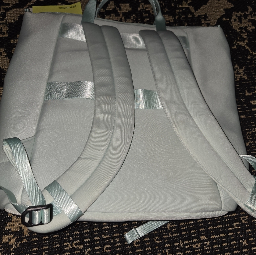 Light Gray Backpack With Front Pocket - image 3